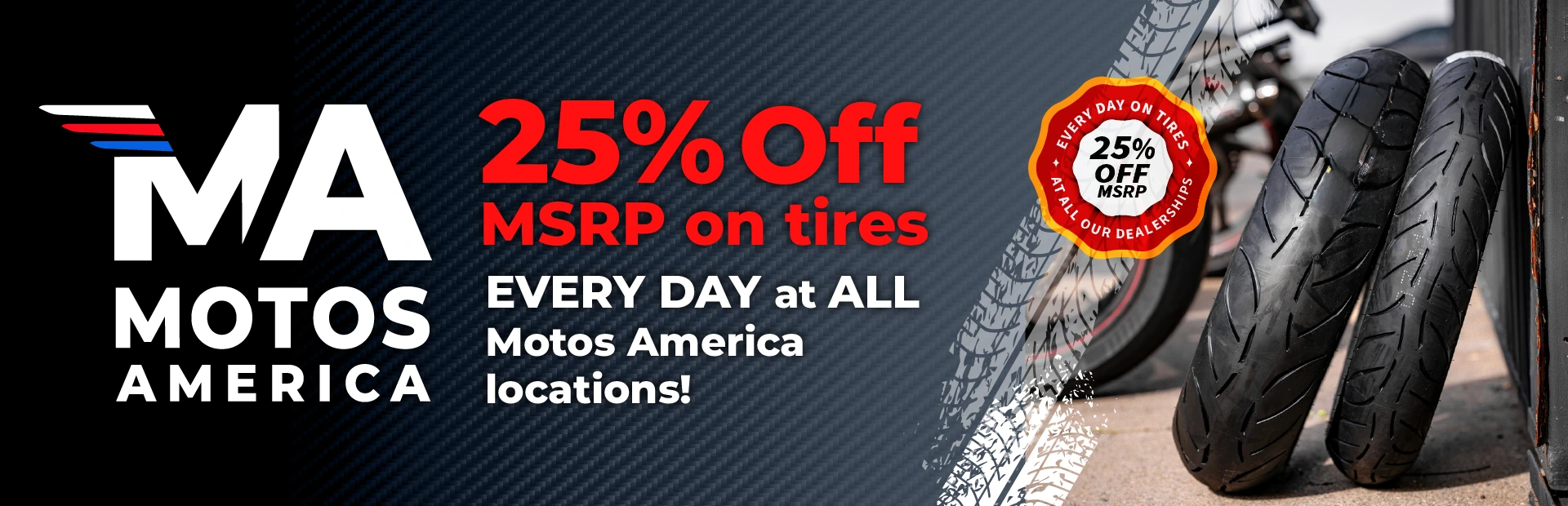 Motos America Tire Promotion
