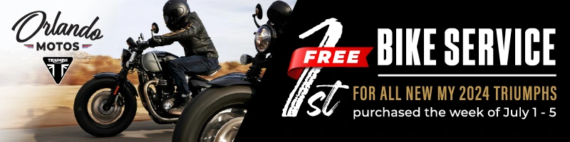 Free Bike Service Promo